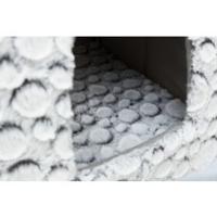 TRIXIE KATTENMAND IGLO MILA PLUCHE WIT / GRIJS 32X32X42 CM - thumbnail