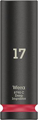 Wera 8790 C Impaktor Deep doppen met 1/2"-aandrijving, 17 x 83 mm - 05004834001