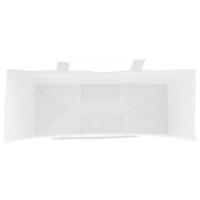 VidaXL Papieren zakken 250 st met hengsels 45x17x48 cm wit - thumbnail