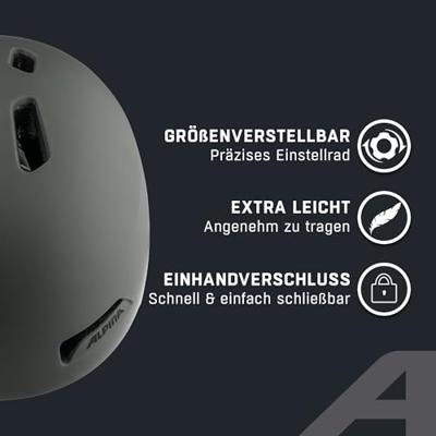 Olympic Sportswear Alpina sports urban helm haarlem 52-57 mat grijs