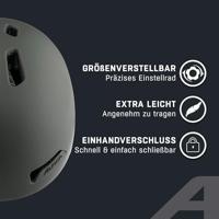 Olympic Sportswear Alpina sports urban helm haarlem 52-57 mat grijs - thumbnail