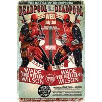 Marvel Poster Pack Deadpool Wade Vs Wade 61 x 91 cm (4) - thumbnail
