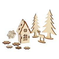 Creativ Company Maak en versier je kerst decoratie huis - thumbnail