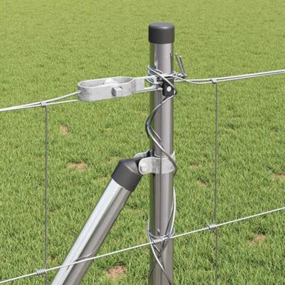 Weidehekwerk Zilver 100 x 0.8 m Gegalvaniseerd staal