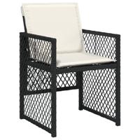 9-delige Tuinset poly rattan zwart - thumbnail