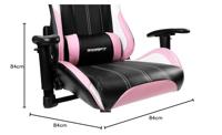 Gaming stoel DRIFT DR175PINK Zwart Roze - thumbnail