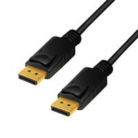 LogiLink CV0120 DisplayPort kabel 2 m Zwart - thumbnail