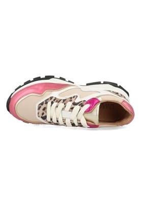 DWRS Chester Leopard B10649-09-1151 Wit / Roze-37 maat 37