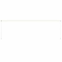 VidaXL Luifel uittrekbaar 400x150 cm crème - thumbnail