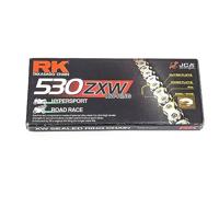 RK Chains 520 zxw 114 n grey open - thumbnail