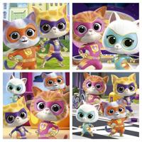 Puzzel Educa SuperKitties 12 Onderdelen 16 Onderdelen 20 Onderdelen 25 Onderdelen - thumbnail
