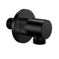 Doucheaansluiting Wiesbaden Luxe Opsteekgarnituur Mat Zwart - thumbnail