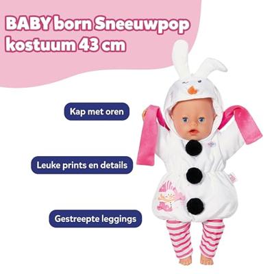 Baby Born Sneeuwpop poppenkleding Baby Born Sneeuwpop poppenkleding