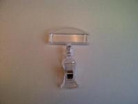 Pop-clip SM klem klein kaarthouder groot - 50 stuks - thumbnail