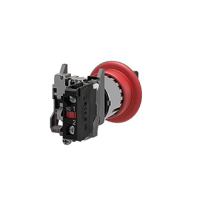 Schneider Electric XB4BS9442 Noodstopknop Vergrendelbaar 600 V 3 A 1x NC IP66, IP67, IP69, IP69K 1 stuk(s)