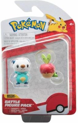 Pokemon Battle Figure Pack - Oshawott & Applin