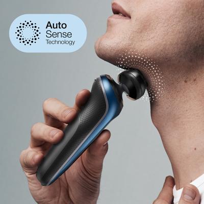 Braun 61-B1200S Series 6 Scheerapparaat Zwart/Blauw Braun 61-B1200S Series 6 Scheerapparaat Zwart/Blauw