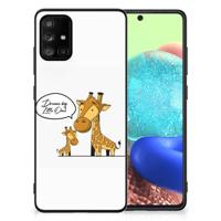 Samsung Galaxy A71 Hoesje Giraffe - thumbnail
