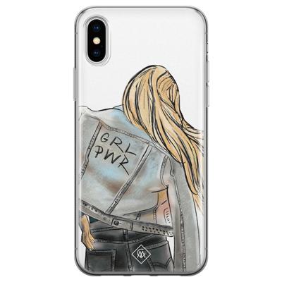 iPhone XS Max siliconen hoesje - GRL PWR iPhone XS Max siliconen hoesje - GRL PWR