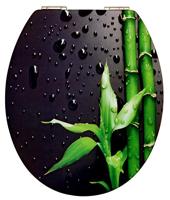 Cornat Wc-Bril Acrylaat Piano Black Sc Zw - KSDSC304 - thumbnail