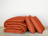 De Witte Lietaer De Witte Lietaer dekbedovertrek Olivia Rooibos 200x200/220 - thumbnail