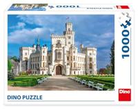 DinoToys Dino puzzel - kasteel hluboká in tsjechië - 1000 stukjes - thumbnail