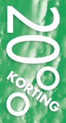 Raambiljet thema 20% KORTING afm 50x94cm