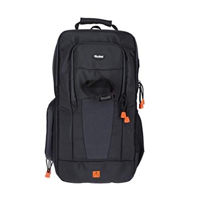 Rollei 20289 Fotoliner draagtas, camerarugzak voor kleine DSLR- en DSLM-camera's, dagrugzak geschikt als handbagage met regenhoes en tabletvak in zwart