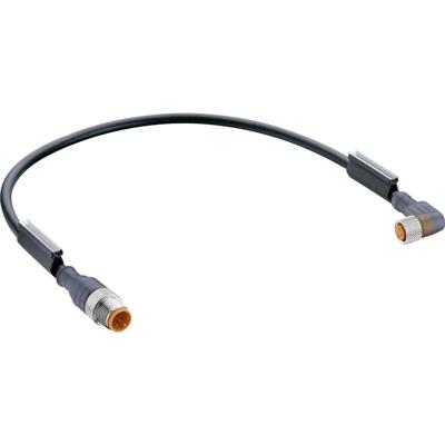 Belden 11753-1 Sensor/actuator connector, geassembleerd M12 Aantal polen (sensoren): 3 Stekker, recht, Bus, haaks 2.00 m 1 stuk(s)