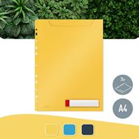 U-map leitz cosy harmonica a4 perforatie pp geel - thumbnail