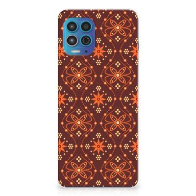 Motorola Moto G100 | TPU bumper | Batik Brown