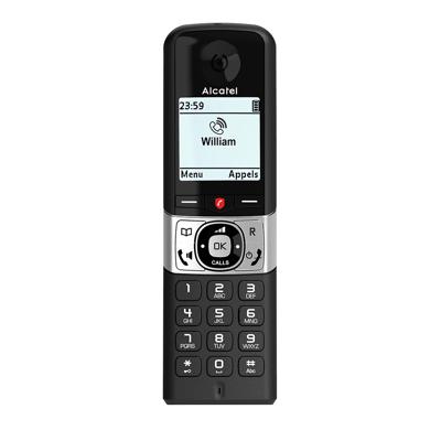 Draadloze telefoon Alcatel ATL1422856 1,8" Zwart Wit Zwart/Zilverkleurig