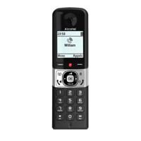 Draadloze telefoon Alcatel ATL1422856 1,8" Zwart Wit Zwart/Zilverkleurig - thumbnail
