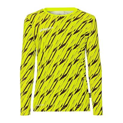 Uhlsport Progressive Keepersset Lange Mouwen Kids Felgeel Zwart