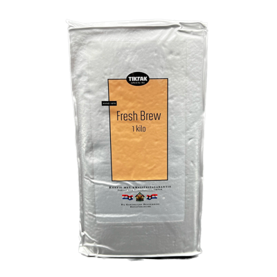 Tiktak Fresh Brew Extra - Gemalen automatenkoffie 1 KG