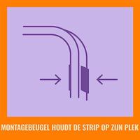 WiZ 8720169072510 LED-strip basisset 230 V 3 m RGB 3 m - thumbnail