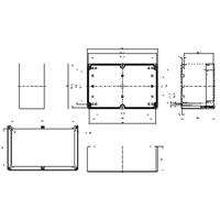 Spelsberg TG PC 2516-12-o Installatiebehuizing 252 x 162 x 120 Polycarbonaat Grijs-wit (RAL 7035) 1 stuk(s) - thumbnail