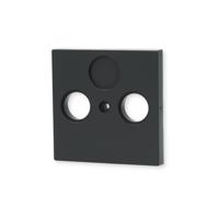 Kopp HK07 antraciet afdekplaat voor coax - 4623040 - thumbnail