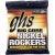 GHS BCCL Big Core Nickel Rockers custom light snarenset - thumbnail