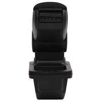 VidaXL Armsteun 14x33x(30-45,5) cm abs zwart - thumbnail