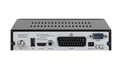 MegaSat HD 390 DVB-S2 receiver Front-USB Aantal tuners: 1 MegaSat HD 390 DVB-S2 receiver Front-USB Aantal tuners: 1