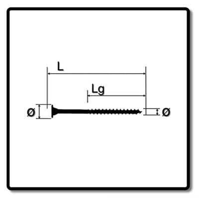SPAX 0251010500875 Houtschroef 5 mm 87 mm T-STAR plus Staal WIROX 150 stuk(s)