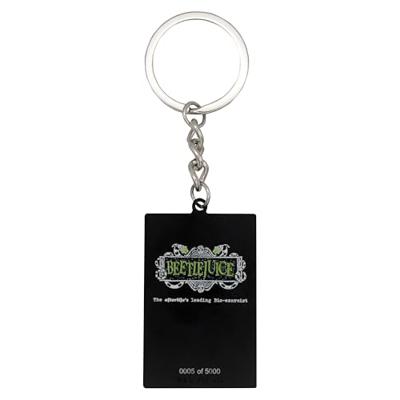 Beetlejuice Keychain Handbook of the Recently Deceased - thumbnail