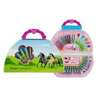 Undercover Kleurkoffer paarden, 51dlg. - thumbnail