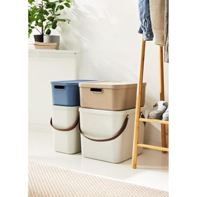 Rotho Albula Decoratie Opbergbox 20L Mistletoe Wit