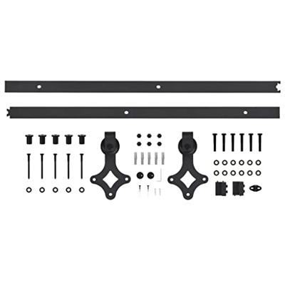 Schuifdeur met beslag 95x210 cm massief grenenhout