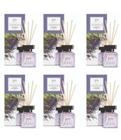 IPuro 6 stuks geurdiffuser lavender touch 50 ml - thumbnail