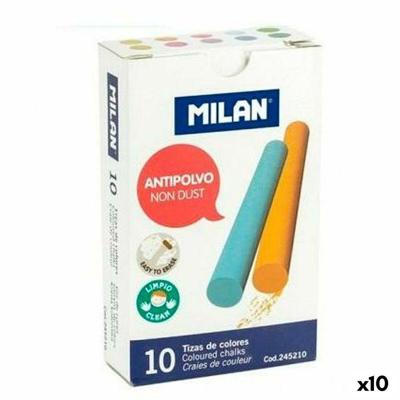 Krijtjes Milan Multicolour (10 Stuks)