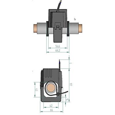 Gossen Metrawatt SC50-E 600/1A 0,5VA Kl.0,5 42 mm U142E Primaire stroom 600 A Secundaire stroom 1 A 1 stuk(s) Gossen Metrawatt SC50-E 600/1A 0,5VA Kl.0,5 42 mm U142E Primaire stroom 600 A Secundaire stroom 1 A 1 stuk(s)