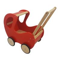 Hoge houten poppenwagen - Klassiek - Sara - thumbnail